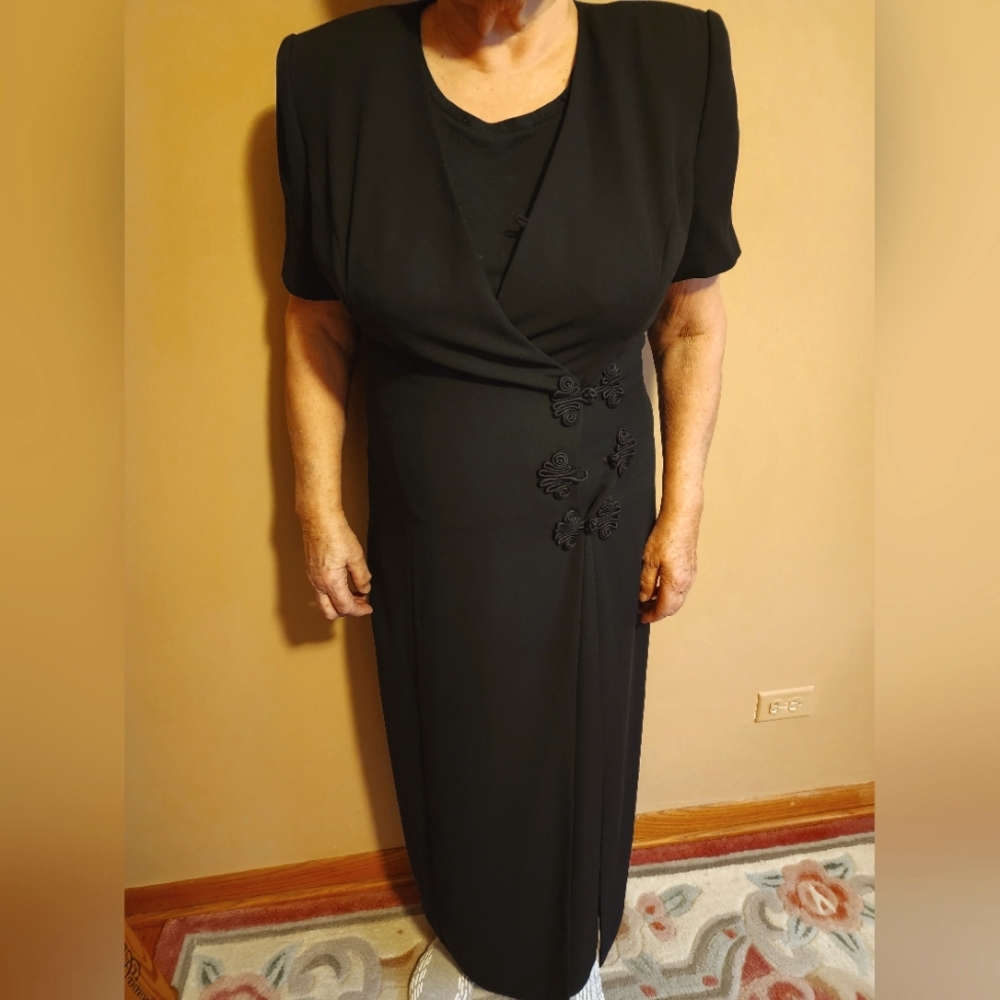 Magg London size 14 black dress